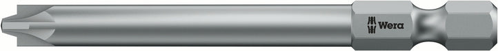 Wera 05059896001, # 1 - Pozidriv/Slotted Screwdriver Bit 855/4, 1/4" Hex Power Drive, Length 2.8" (70mm)