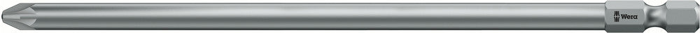 Wera 05060047001, PZ3 - Pozidriv Screwdriver Bit 855/4 Z, 1/4" Hex Power Drive, Length 6" (152mm)