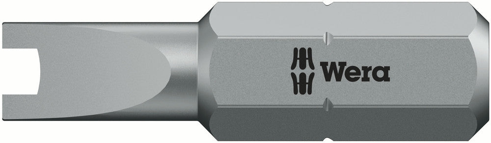 Wera 05057151001, #6 Screw - Spanner Screwdriver Bit 857/1 Z, 1/4" Hex Insert Drive, Length 1" (25mm)