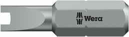 Wera 05057153001, #10 Screw - Spanner Screwdriver Bit 857/1 Z, 1/4" Hex Insert Drive, Length 1" (25mm)