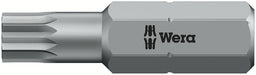 Wera 05066155001, M5 - Triple Square (XZN) Screwdriver Bit 860/1, 1/4" Hex Insert Drive, Length 1" (25mm)