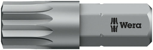 Wera 05066165001, M8 - Triple Square (XZN) Screwdriver Bit 860/1, 1/4" Hex Insert Drive, Length 1" (25mm)