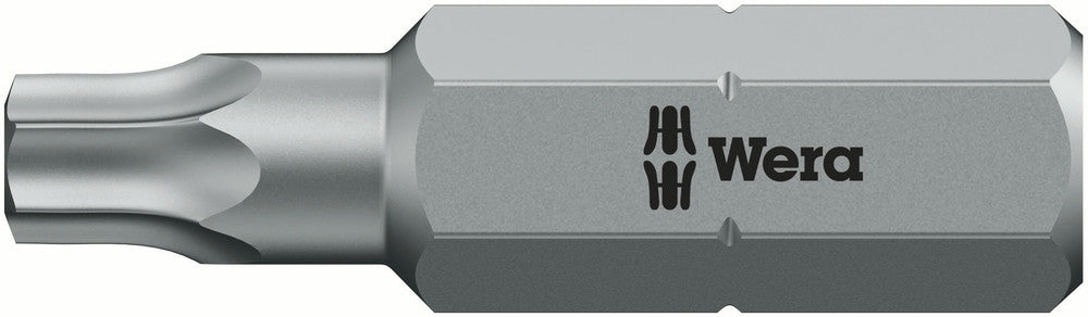 Wera 05134707001, IPR45 TorxPlus (5-Lobe) Screwdriver Bit 867/1, 1/4" Hex Insert Drive, Length 1.4" (35mm), Tamper Resistant