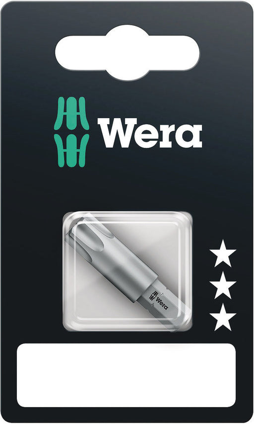 Wera 05073346001, TX 50 - Torx Key Screwdriver Bit 867/1 SB, 1/4" Hex Insert Drive, Length 1.4" (35mm)