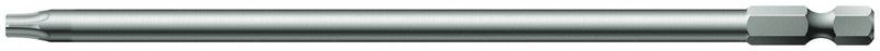 Wera 05134690001, IP6 - TorxPlus Key Screwdriver Bit 867/4, 1/4" Hex Power Drive, Length 6" (152mm)