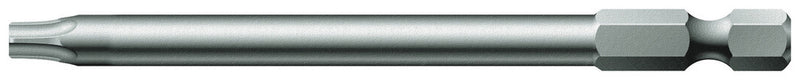 Wera 05134667001, IP6 - TorxPlus Key Screwdriver Bit 867/4, 1/4" Hex Power Drive, Length 3.5" (89mm)