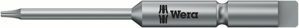 Wera 05135230001, IP1 - TorxPlus Key Screwdriver Bit 867/9 C, 4mm Halfmoon Drive, Length 1.7" (44mm), Hard