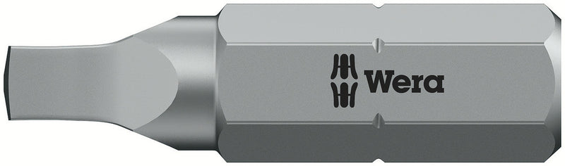 Wera 05066394001, #2 - Square Key Screwdriver Bit 868/1 V, 1/4" Hex Insert Drive, Length 1" (25mm)