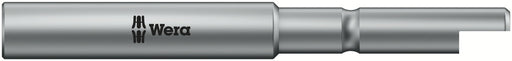 Wera 05135225001, 3mm Hex Socket Nutsetter 869/9, 4mm Halfmoon Drive, Length 1.7" (44mm), Non-Magnetic