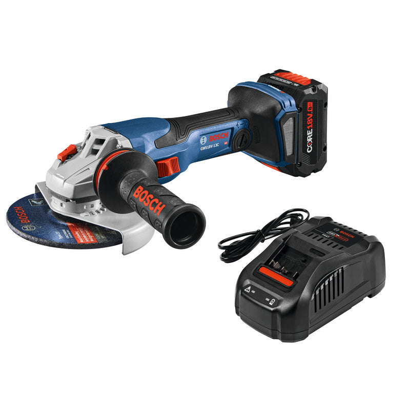 Bosch GWS18V-13CB14, 18V 5-6 In. Angle Grinder