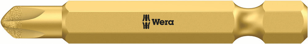 Wera 05066696001, 1/4" - Torq-Set Screwdriver Bit 871/4 DC, 1/4" Hex Power Drive, Length 2" (50mm), Diamond Coated