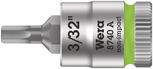 Wera 05003381001, 8740 A Zyklop bit socket, 1/4" drive