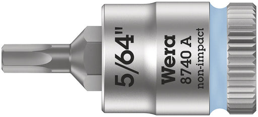 Wera 05003380001, 8740 A Zyklop bit socket, 1/4" drive