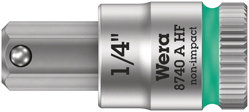 Wera 05003388001, 8740 A HF Zyklop bit socket with holding function, 1/4" drive