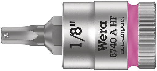 Wera 05003383001, 8740 A HF Zyklop bit socket with holding function, 1/4" drive