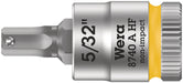 Wera 05003385001, 8740 A HF Zyklop bit socket with holding function, 1/4" drive