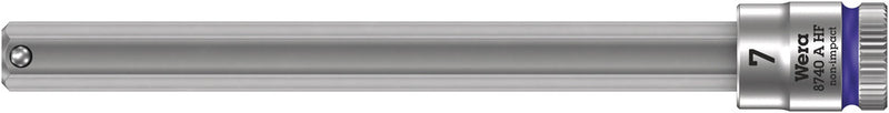 Wera 05003342001, 8740 A HF Zyklop bit socket with holding function, 1/4" drive