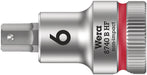 Wera 05003035001, 8740 B HF Zyklop bit socket with holding function, 3/8" drive