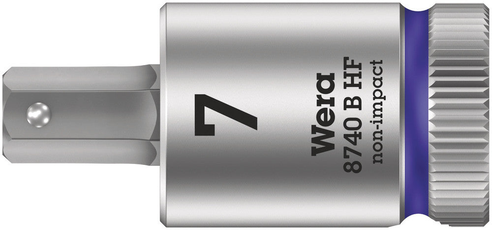 Wera 05003037001, 8740 B HF Zyklop bit socket with holding function, 3/8" drive