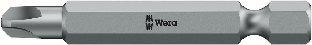 Wera 05066786001, #2 - Tri-Wing Screwdriver Bit 875/4, 1/4" Hex Power Drive, Length 3.5" (89mm)