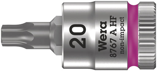 Wera 05003364001, 8767 A HF TORX® Zyklop bit socket with holding function, 1/4" drive