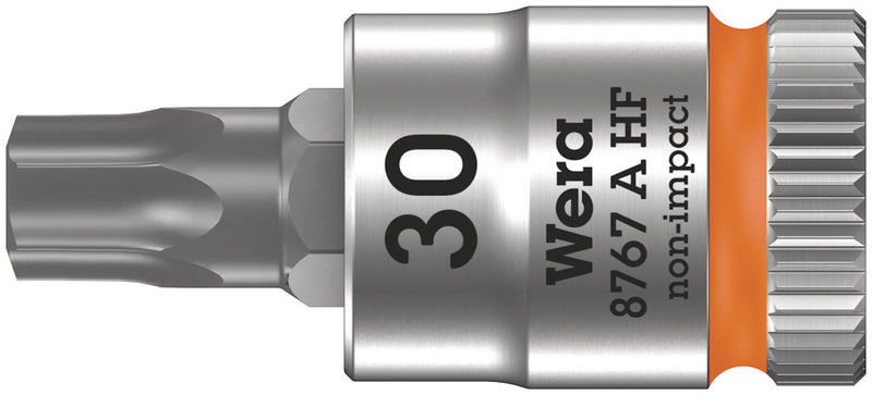 Wera 05003369001, 8767 A HF TORX® Zyklop bit socket with holding function, 1/4" drive