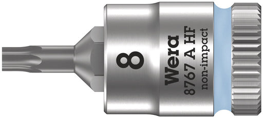 Wera 05003360001, 8767 A HF TORX® Zyklop bit socket with holding function, 1/4" drive