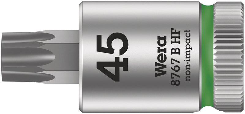 Wera 05003070001, 8767 B HF TORX® Zyklop bit socket with holding function, 3/8" drive