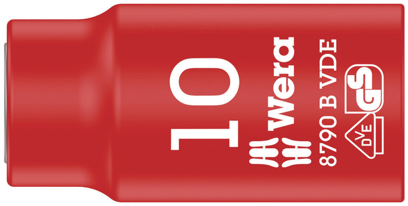 Wera 05004954001, Metric Hex, 6-Point, Insulated, Power Socket, 8790 B VDE