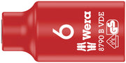 Wera 05004950001, Metric Hex, 6-Point, Insulated, Power Socket, 8790 B VDE