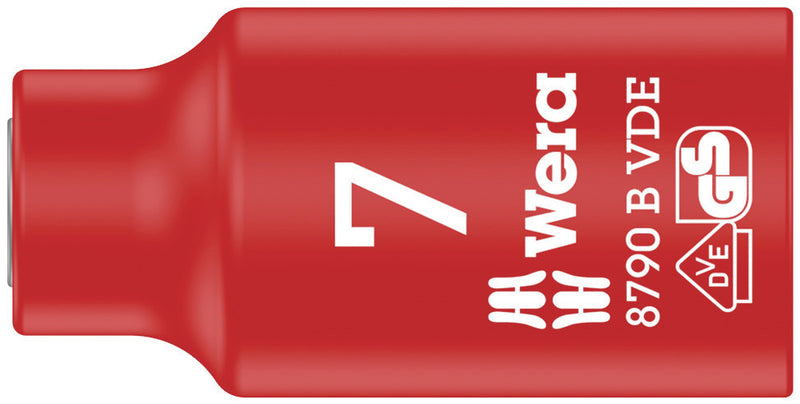 Wera 05004951001, Metric Hex, 6-Point, Insulated, Power Socket, 8790 B VDE