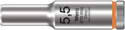 Wera 05004502001, Metric Hex, 6-Point, Chrome, Power Socket, 8790 HMA Deep