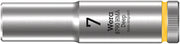 Wera 05004504001, Metric Hex, 6-Point, Chrome, Power Socket, 8790 HMA Deep