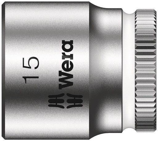 Wera 05003499001, Metric Hex, 6-Point, Chrome, Power Socket, 8790 HMA