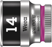 Wera 05003729001, Metric Hex, 6-Point, Chrome, Holding Function, Power Socket, 8790 HMA HF