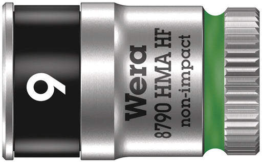 Wera 05003724001, 8790 HMA HF Zyklop socket with 1/4" drive with holding function