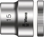Wera 05003560001, Metric Hex, 6-Point, Chrome, Power Socket, 8790 HMB
