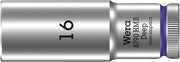 Wera 05004538001, Metric Hex, 6-Point, Chrome, Power Socket, 8790 HMB Deep