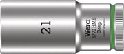 Wera 05004543001, Metric Hex, 6-Point, Chrome, Power Socket, 8790 HMB Deep