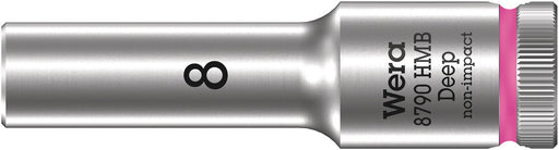 Wera 05004530001, Metric Hex, 6-Point, Chrome, Power Socket, 8790 HMB Deep
