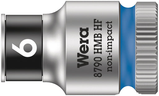 Wera 05003740001, Metric Hex, 6-Point, Chrome, Holding Function, Power Socket, 8790 HMB HF