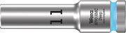 Wera 05004551001, Metric Hex, 6-Point, Chrome, Power Socket, 8790 HMC Deep