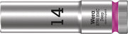 Wera 05004554001, Metric Hex, 6-Point, Chrome, Power Socket, 8790 HMC Deep