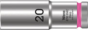 Wera 05004560001, Metric Hex, 6-Point, Chrome, Power Socket, 8790 HMC Deep