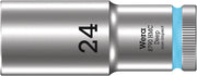 Wera 05004563001, Metric Hex, 6-Point, Chrome, Power Socket, 8790 HMC Deep
