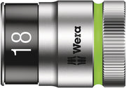 Wera 05003738001, Metric Hex, 6-Point, Chrome, Holding Function, Power Socket, 8790 HMC HF