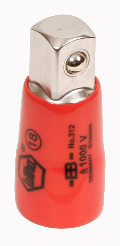 Wiha 31460 Socket Adapter/Reducer 3/8-1/4"