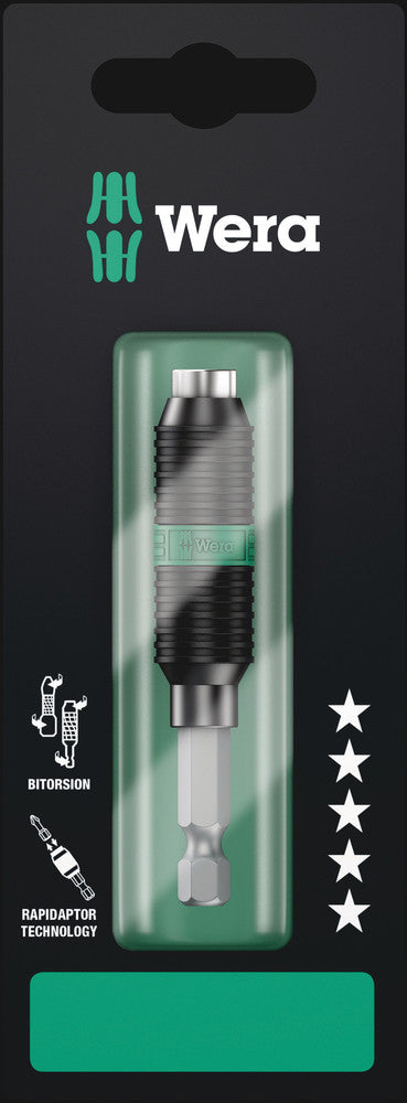 Wera 05073420001, Hex Bit Holder, Universal, BiTorsion, 897/4 R SB