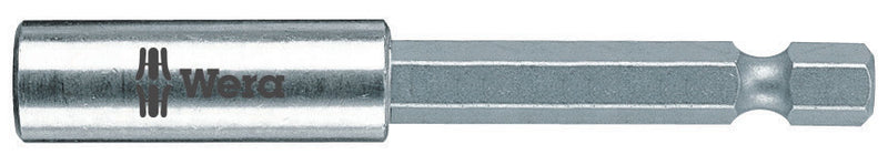 Wera 05053455001, 1/4" Hex Holder Screwdriver Bit Holder 899/4/1, 1/4" Hex Power Drive, Length 3" (75mm), Universal