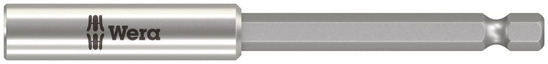 Wera 05053459001, 1/4" Hex Holder Screwdriver Bit Holder 899/4/1, 1/4" Hex Power Drive, Length 3.9" (100mm), Universal